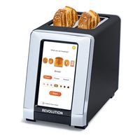 Revolution Cooking - InstaGLO R180 Connect Smart Digital Touchscreen Toaster - Matte black - Alternate Views