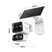 TP-Link - Tapo Wireless Dual-Lens, Pan-Tilt Security Camera 2K QHD , 360° Coverage, with Solar - ... - Alternate Views