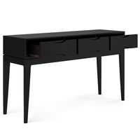 Simpli Home - Harper Console Sofa Table - Black - Alternate Views