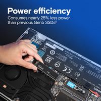 Crucial - P510 2TB Internal SSD PCIe Gen 5 x4 NVMe M.2 for Laptop and Desktop - Alternate Views