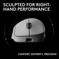 Logitech - PRO X Superlight 2 DEX Lightweight Wireless Optical HERO 2 Sensor 44 000 DPI Gaming Mo... - Alternate Views