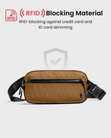 tomtoc - Aviator-T35 2.5L X-Pac Sling Bag with RFID Blocking, Minimalist Crossbody Bag Chest Shou... - Alternate Views