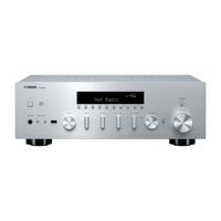 Yamaha - R-N600ASL Bluetooth 120-Watt 2.0-Channel Network Stereo Receiver with Remote - Silver - Alternate Views
