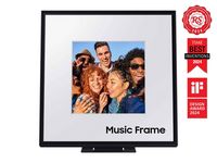 Samsung - HW-LS60D Music Frame Smart Speaker/Picture Frame, Dolby Atmos - Black - Alternate Views