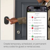 Yale - Approach -Apartment  Smart Lock Wi-Fi Deadbolt with Keypad Access - Silver - Alternate Views