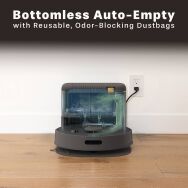 bObsweep - Bio Auto-Empty Robot Vacuum & Mop with 100-Day Dock, Activate Charcoal Odor Filtration... - Alternate Views