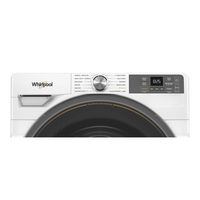 Whirlpool - 4.5 Cu Ft. High Efficiency Smart Front Load Washer with FreshFlow Vent System - White - Alternate Views