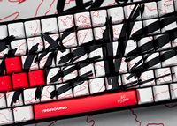 Higround - Basecamp 75+ 75% Wired Mechanical Lubed TTC Milky Switch Gaming Keyboard with RGB Back... - Alternate Views