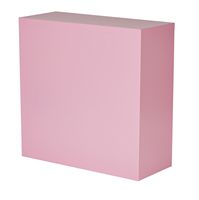 OSP Home Furnishings - Metal Bookcase - Pink - Alternate Views