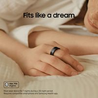 Samsung - Galaxy Ring – Size Before You Buy – Size 7 - Titanium Silver - Alternate Views