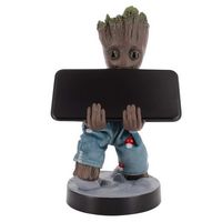 Cable Guys by Exquisite Gaming - Guardians of The Galaxy: Toddler Groot In Pj's Game Controller &... - Alternate Views