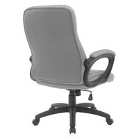 OSP Home Furnishings - Faux Leather Manager's Chair - Taupe/ Grey - Alternate Views