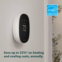 ecobee Smart Thermostat Essential - Programmable Wi-Fi Thermostat - Works with Siri, Alexa, and G... - Alternate Views