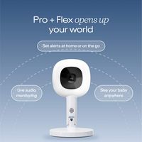 Nanit - Pro Smart Baby Monitor & Flex Stand - White - Alternate Views