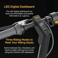 Segway - Max G30P Electric Kick Scooter, Foldable Electric Scooter w/40.4 mi Max Operating Range ... - Alternate Views