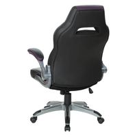 OSP Home Furnishings - Orion Gaming Chair - Purple/Black - Alternate Views