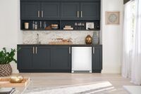 Zephyr - 5.11 Cu. Ft. Brisas 24 in. 8-Bottle and 98-Can Built-in Single Zone Beverage Cooler - St... - Alternate Views