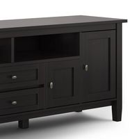 Simpli Home - Lowry SOLID MANGO WOOD 72 inch TV Media Stand in Natural For TVs up to 80 inches - ... - Alternate Views