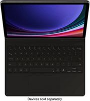 Samsung - Galaxy Tab S9 / S9 FE / S10 FE Book Cover Keyboard - Black - Alternate Views