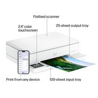 HP - Envy 6165e Wireless AI-Enabled All-in-One Inkjet Printer with 6 Months of Instant Ink (+1 Bo... - Alternate Views