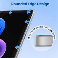 SaharaCase - Ultra Strong Tempered Glass Screen Protector for Microsoft Surface Pro 12 - Clear - Alternate Views