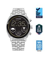 Citizen - CZ Smart 41mm Unisex Stainless Steel Casual Smartwatch with Stainless Steel Bracelet - ... - Alternate Views