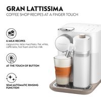 De'Longhi - 19-Bar Nespresso Gran Lattissima - White - Alternate Views