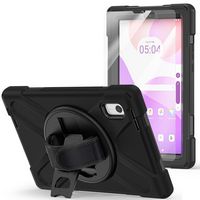 SaharaCase - Protection Hand Strap Series Case for Lenovo Tab M9 - Black - Alternate Views