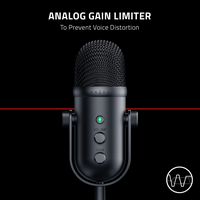 Razer - Seiren V2 Pro Professional-grade USB Microphone - Alternate Views