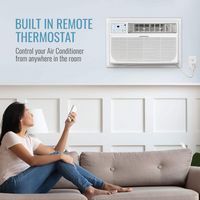 Keystone - Energy Star 12,000 BTU 230V Through-the-Wall Air Conditioner with Follow Me LCD Remote... - Alternate Views