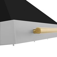 ZLINE DuraSnow - 35 inches - Convertible & Convertible - Wall Range Hood - DuraSnow Stainless Steel - Alternate Views
