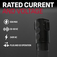 Schumacher Electric - SA947 EV Adapter – NACS to J1772 Connector, Compatible with Tesla Chargers ... - Alternate Views