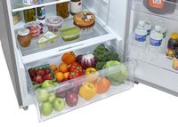 Frigidaire - 16.0 Cu. Ft. Top Freezer Refrigerator - Stainless Steel - Alternate Views