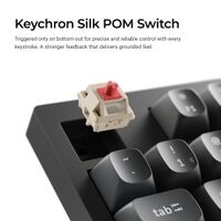 Keychron - V5 Ultra 8k 96% Custom Red Switch Mechanical Gaming Keyboard with Programmable ZMK Lau... - Alternate Views
