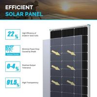 Renogy - 600 Watt Monocrystalline Solar Kit w/ 6 Pcs 100W Solar Panel and 60A MPPT Charge Control... - Alternate Views