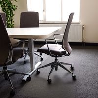 Floortex - Executive XXL Rectangular Polycarbonate Chair Mat for Carpet 60 x 118 inches - Clear - Alternate Views