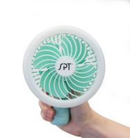 Sunpentown - Personal Hand-Held Fan - Green - Alternate Views