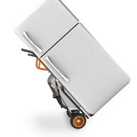 WORX - Aerocart 8-In-1 Yard Cart - Black - Alternate Views