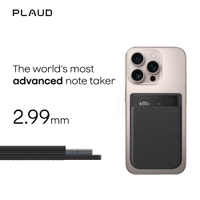 PLAUD - Note Pro Smart AI Voice/Audio Recorder - Silver - Alternate Views
