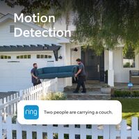 Ring - Battery Doorbell (newest model) Retinal 2K with wide-angle video, up to 6x Zoom, Two-Way T... - Alternate Views