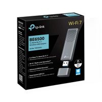 TP-Link - Archer TBE6500U Tri-Band BE6500 6.5 Gbps Wi-Fi 7 Wireless Ultra-Fast USB 3.0 Adapter wi... - Alternate Views