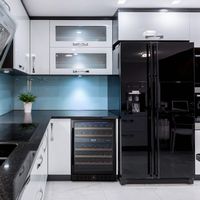 NewAir - 24” Built-in 46 Bottle Dual Zone Compressor Wine Cooler with Beechwood Shelves - Black S... - Alternate Views