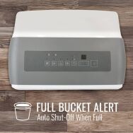 Keystone - 50 Pint 7.2 Quart Dehumidifier with Electronic Controls - White - Alternate Views