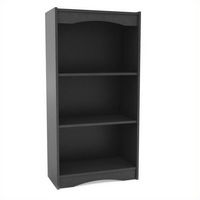 Sonax - 3-Shelf Bookcase - Black - Alternate Views