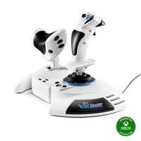 Thrustmaster - Hotas One Microsoft Flight Edition Joy Stick for Xbox, PC - White - Alternate Views
