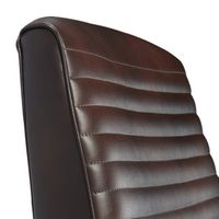 La-Z-Boy - Emerson Bonded Leather Ergonomic Swivel Executive Office Chair - Brown - Alternate Views