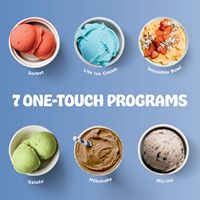 Ninja - CREAMi, Ice Cream Maker, 7 One-Touch Programs - Cloud Silver - Alternate Views