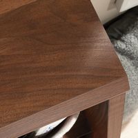 Sauder - Willow Place Bookcase Footboard with Storage Bins - Grand Walnut - Alternate Views