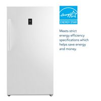 Insignia™ - 17 Cu. Ft. Garage Ready Convertible Upright Freezer with ENERGY STAR Certification - ... - Alternate Views