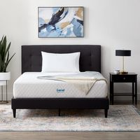 Lucid Comfort Collection - 10-inch Firm Memory Foam Mattress - Full - White - Alternate Views